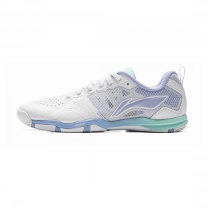 LiNing Hawk Eye 2.0 Pro Table Tennis Training Shoes - White/Purple