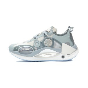 China Li-Ning AW21 Paris Fashion Week 绝影CRC BENG Men's Fashion Running Shoes - Gray/White