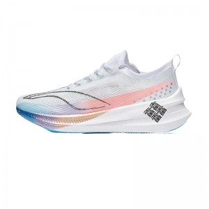 Li-Ning 2023 Feidian 3.0 ELITE Boom Men's Marathon Racing Shoes - White/Blue