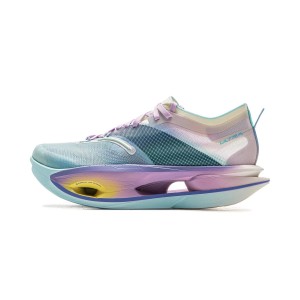 LiNing 2025 Feidian 5 Ultra Marathon Racing Runing Shoes - Blue/Cyan/Puple