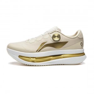 LiNing Red Hare 9 Ultra SE - Beige/Gold