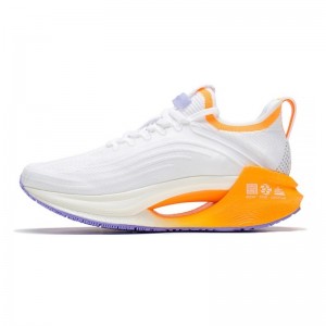 Li-Ning 2020 绝影Essential Women's Bullet Speed Running Shoes - White/Orange