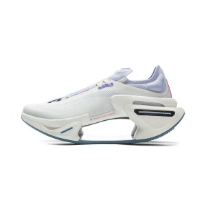 LiNing 2025 Jueying 3 Men's Stylish Running Shoes - White/Light Twilight Blue