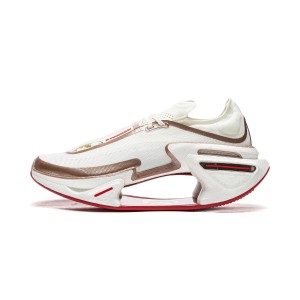 LiNing Jueying 3 Stylish Running Shoes - Champagne White/Rose Gold