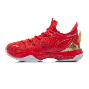 LiNing Halberd 3 III Professional Badminton Game Shoes - Red