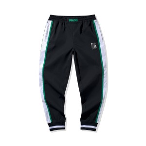 Way of Wade 2020 Men's Closed-up Sports Pants - Black/White/Green