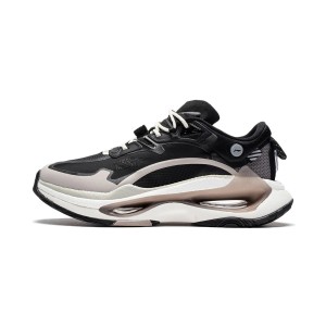 Li-Ning Of China SS2022 Fashion Show 超越 Infinity Men's Stylish Sneakers - Black