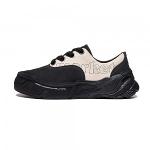 China Li-Ning X m@rket Moji SR Men's Stylish Shoes - Black