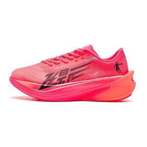 Qiaodan 2024 Feiying PB 4.0 KungFu Marathon Carbon Plate Racing Shoes - Pink