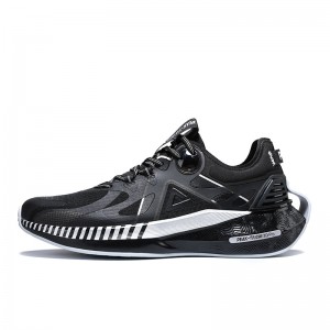 PEAK 2021 PEAK-TAICHI 3.0 Pro Men's Smart Running Shoes - Black/Silver