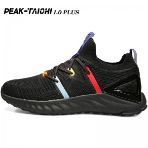 PEAK 2019 Summer New PEAK-"TAICHI" 1.0 Plus Smart Running Shoes - Black/Red