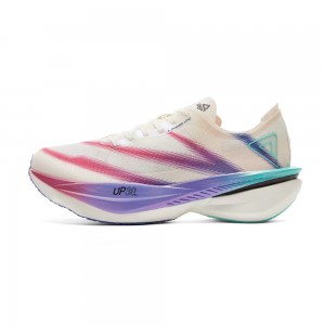 Peak UP30 Pro 2.0 Men's Running Shoes - White/Rose Red/Green