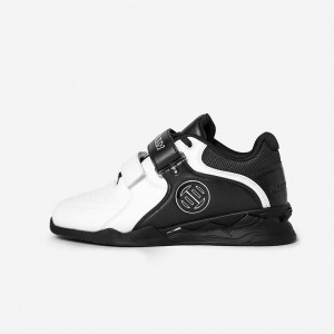 LU XIAOJUN Lifter 1.0 Weightlifting Trainning Shoes - Black/White