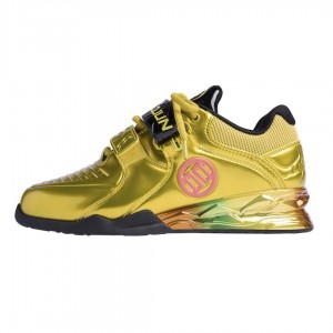 LUXIAOJUN New Weightlifting Trainning Shoes - Gold