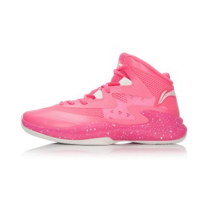 Li-Ning Ultra Light 13 High Cut Mens Outdoor Basketball Shoes - Pink/White