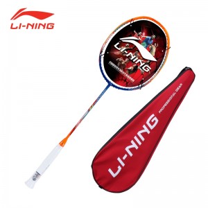 Li-Ning 2018 Windstorm 72 Light Badminton Racket - Blue/Orange [AYPM192-1]