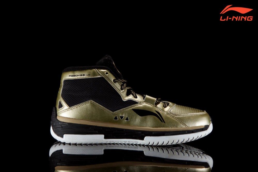 Li Ning WoW4 Wade Fission 2.5 Tuff "Black Gold"