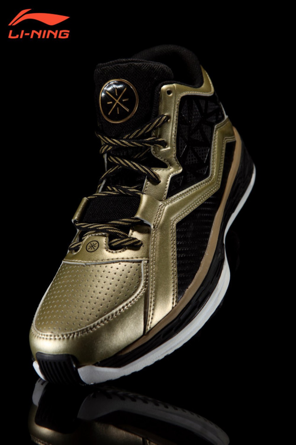 Li Ning WoW4 Wade Fission 2.5 Tuff "Black Gold"