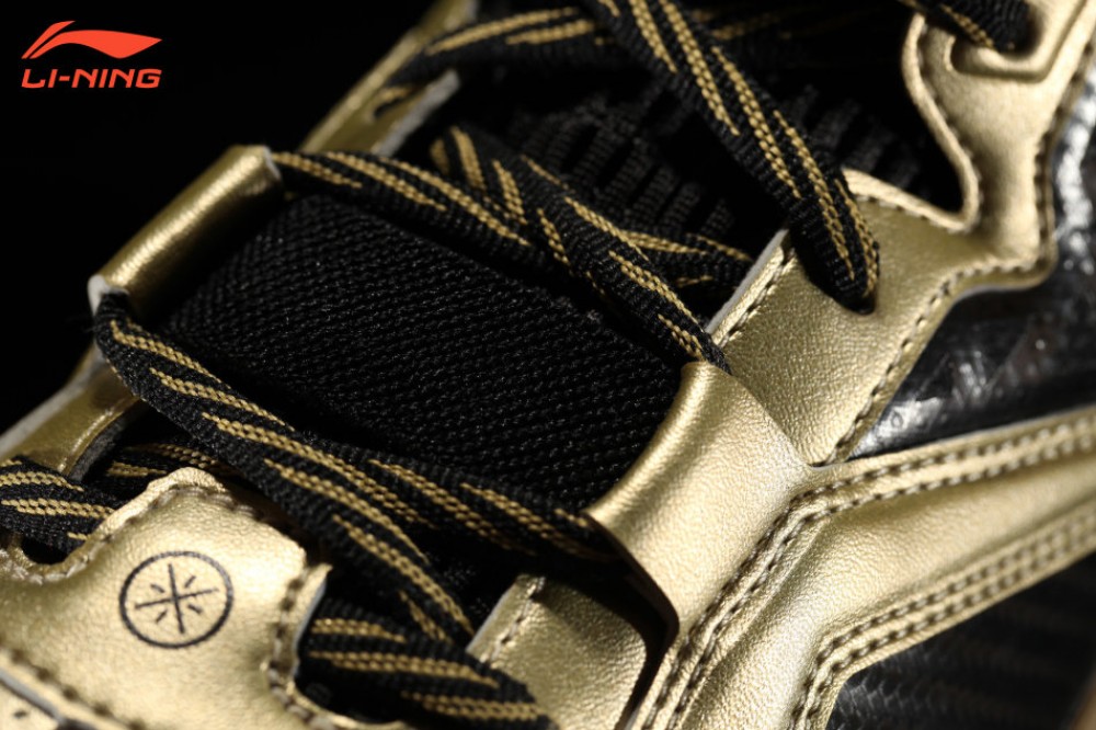Li Ning WoW4 Wade Fission 2.5 Tuff "Black Gold"