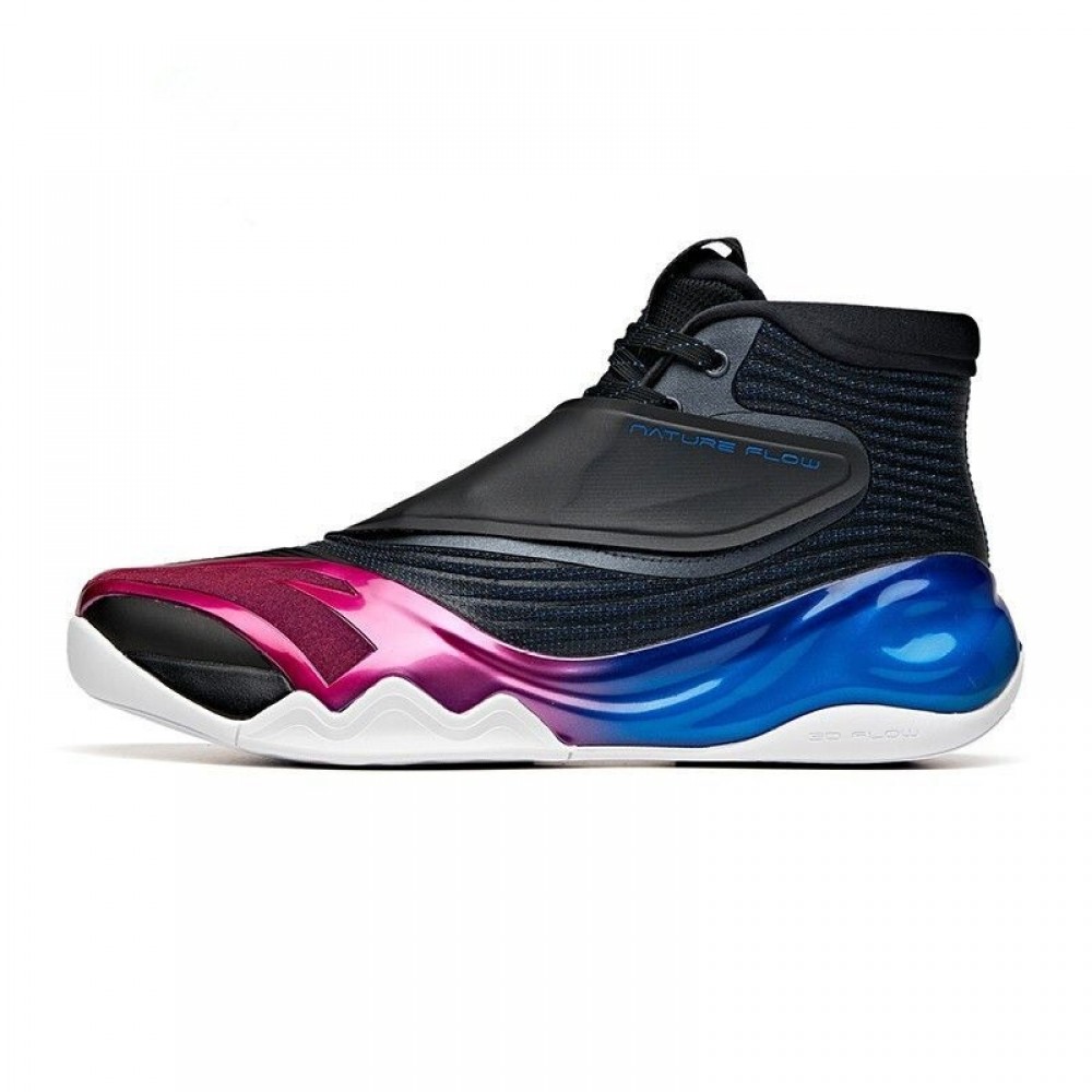 Anta KT6 Klay Thompson 2020 Men's Basketball Sneakers - Black/Blue/Purple