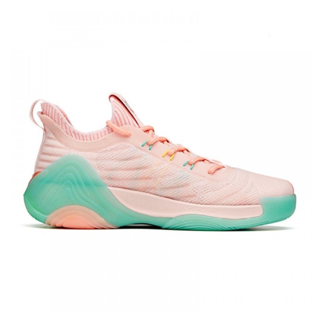 Anta 2021 KT6 Klay Thompson “Flamingo” Low Basketball Sneakers