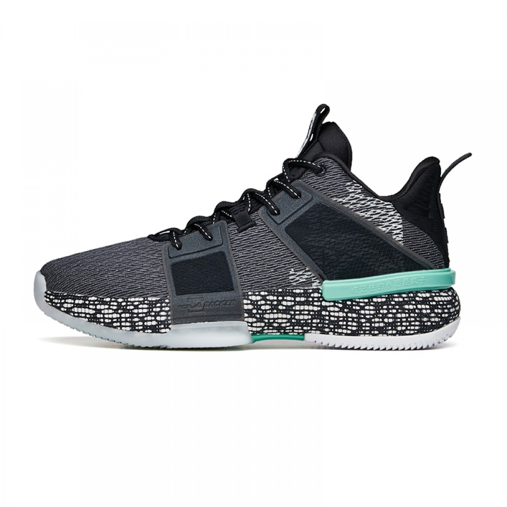Anta 2021 Shock The Game 5 Impact 1 Anta Basketball Shoes Black