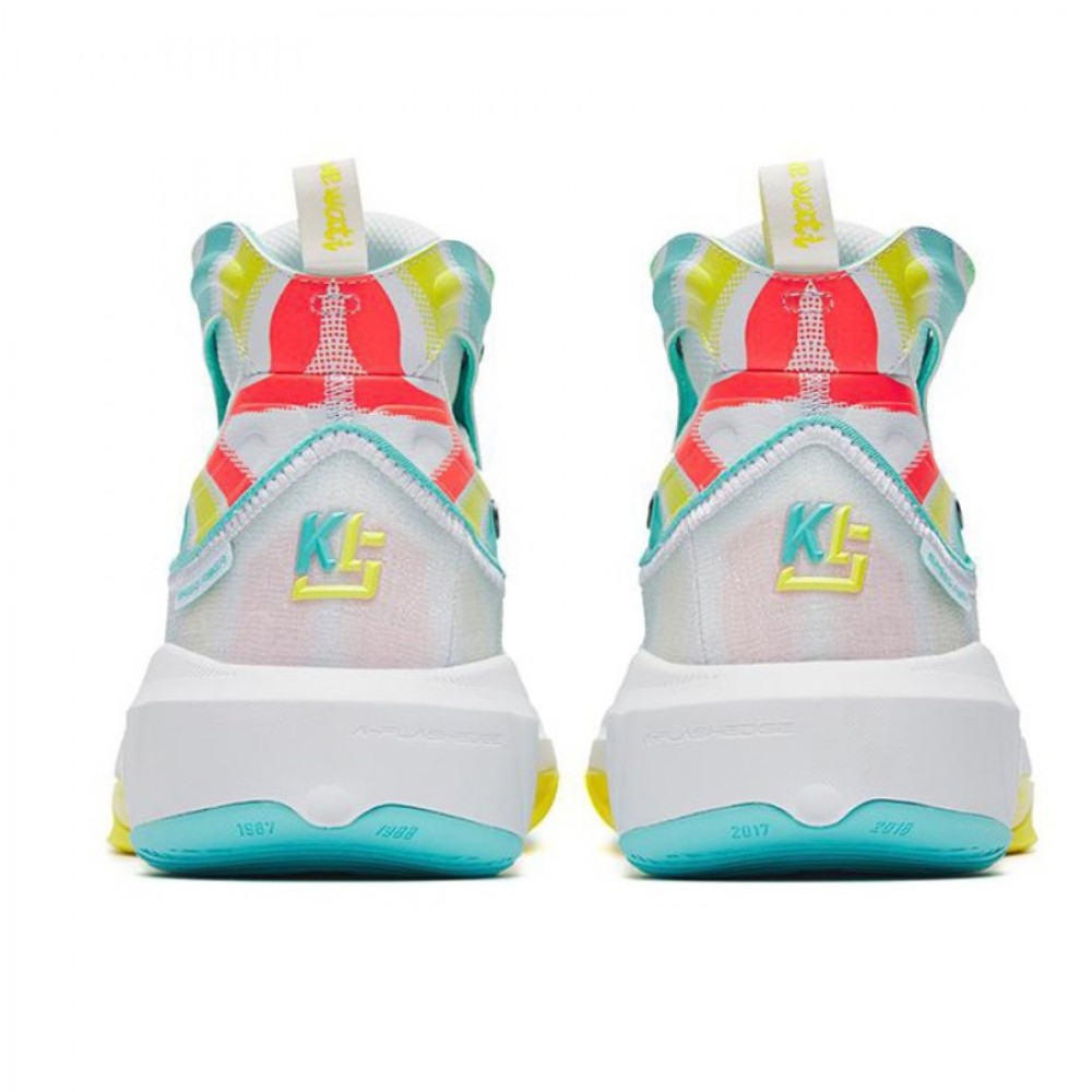 Anta KT8 Klay Thompson Basketball Sneakers - White/Green