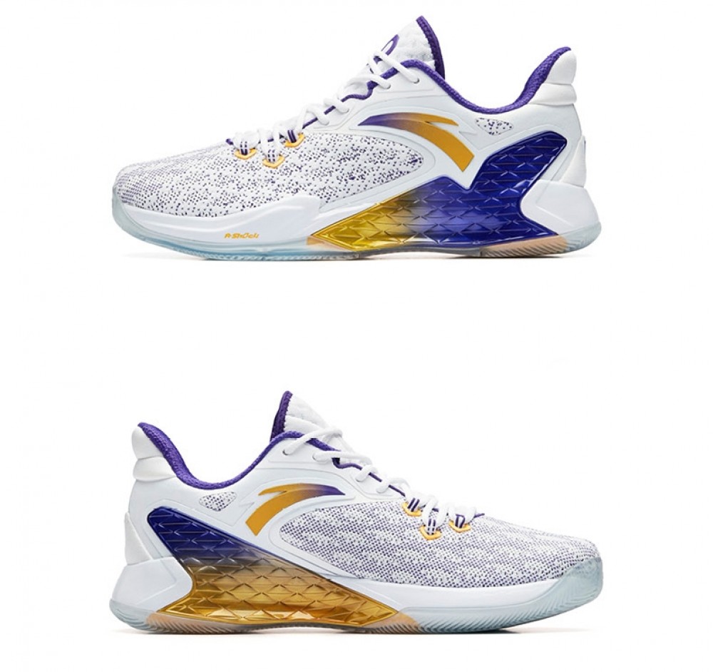 2019 Summer Anta Rajon Rondo RR5 Lakers NBA Basketball Shoes - White ...