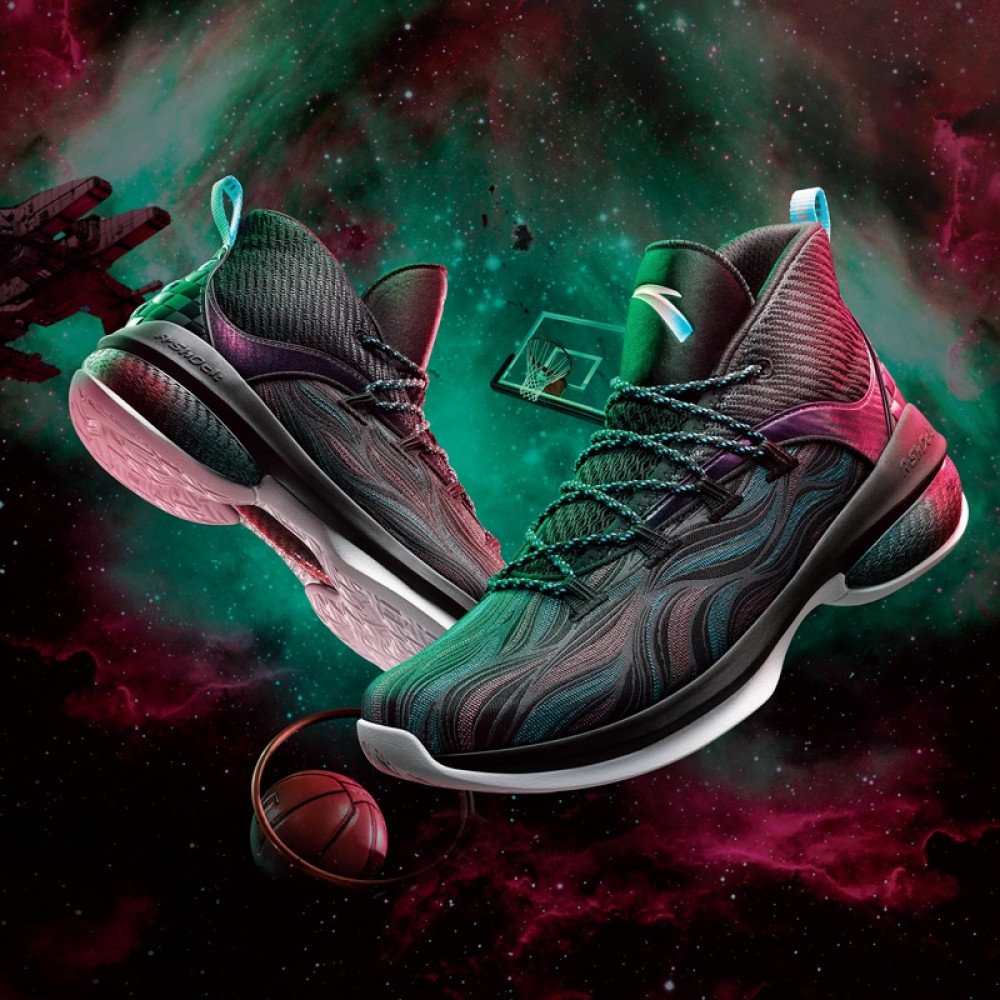 Anta 2019 UFO 2 Men's High A-Shock Stablizer Basketball Shoes ...