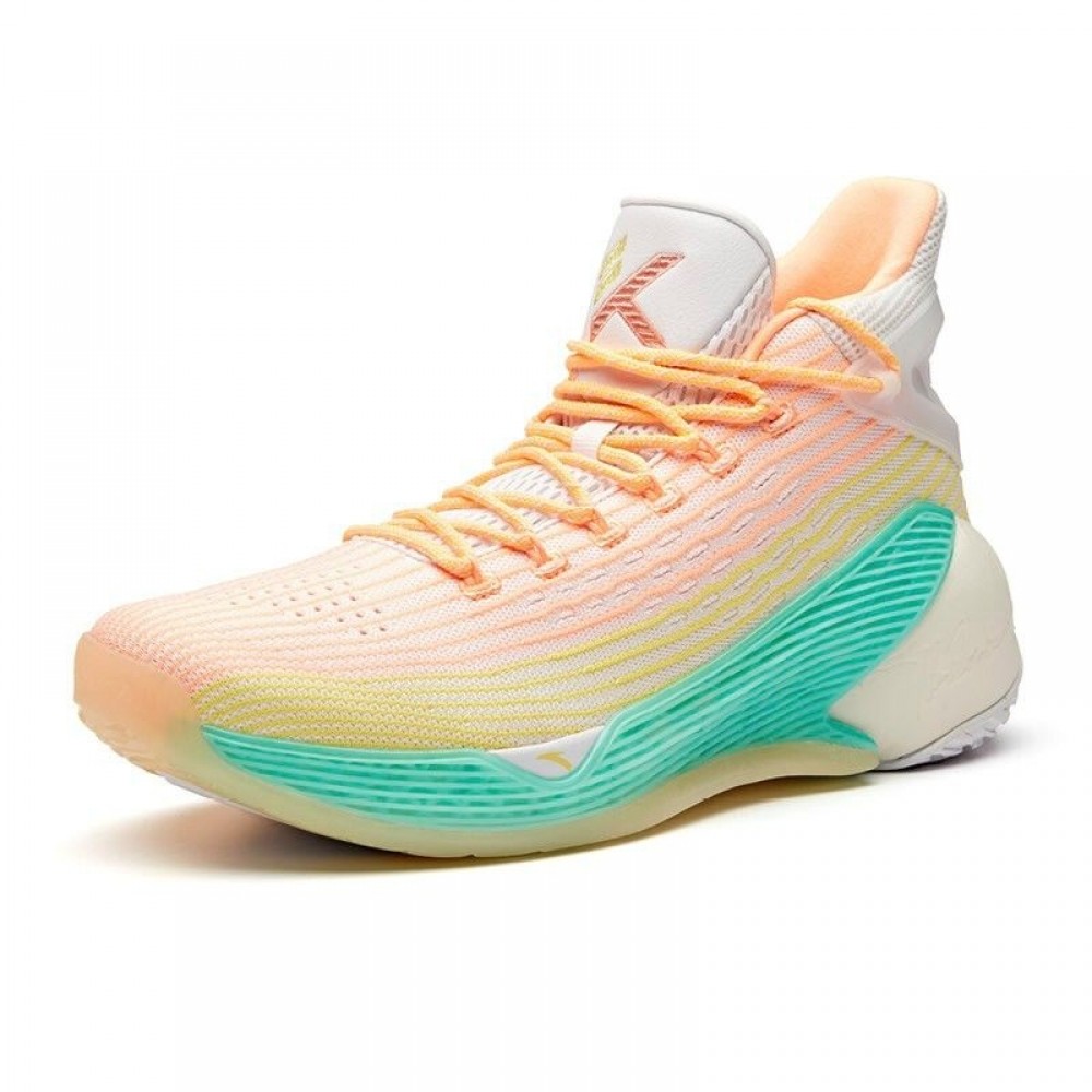 Anta 2019 KT4 Klay Thompson Men's High Tops Basketball Shoes - Yellow ...