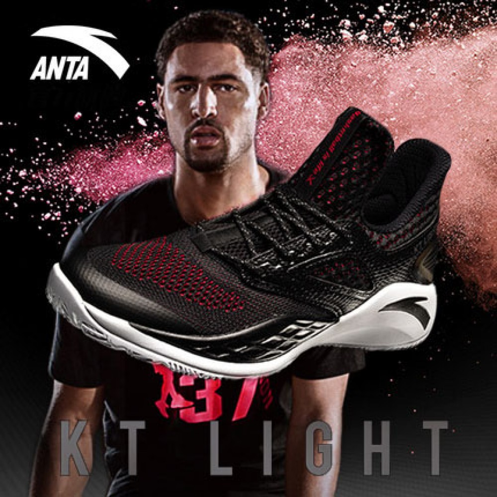 Anta KT2 Light Klay Thompson Large Size Basketball Shoes - Charm Black