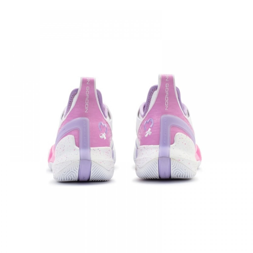 361° AG3 Pro AARON GORDON Men's Low Basketball Shoes - White/Pink