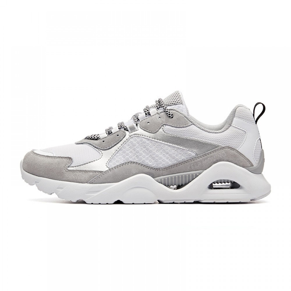 Anta 2018 Men's Lifestyle Daddy Sneaker - Grey/Silver/White | Anta ...