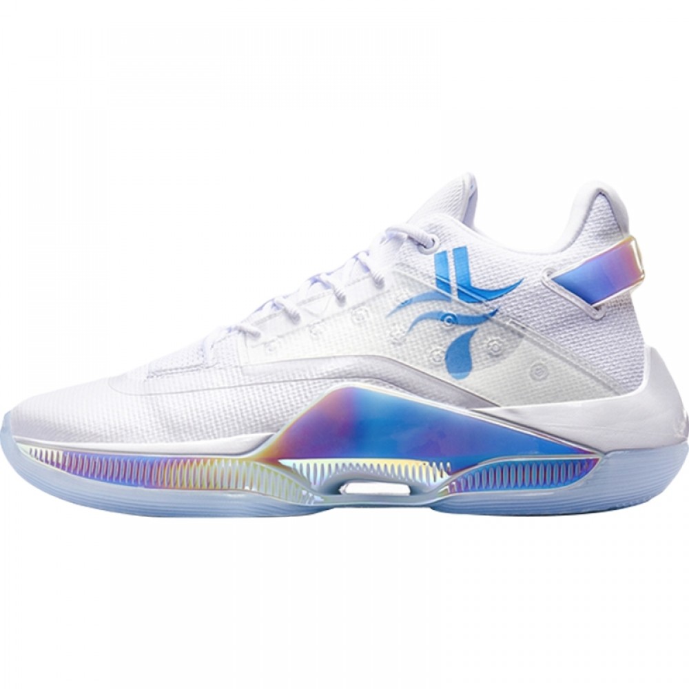 Xtep JL7 Jeremy Lin Beijing Ducks Home Basketball Sneakers - White/Blue