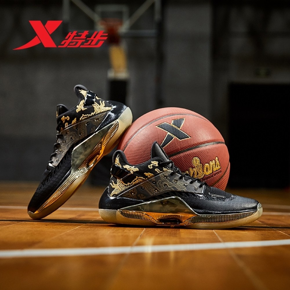 Xtep JL7 Jeremy Lin Beijing Ducks Home Basketball Sneakers - White/Blue