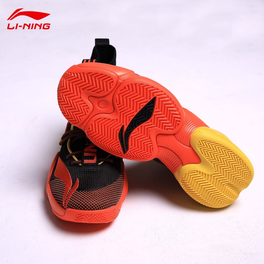 Li-Ning Professional Shoes APPP001-1C Kylin orange/black