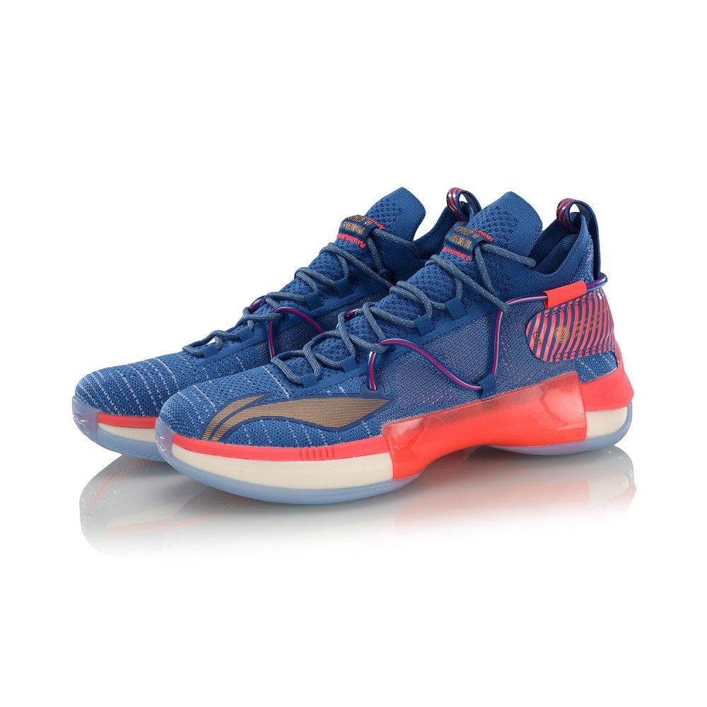 Li-Ning 2019 CJ MCCOLLUM SPEED VI Premium Baseketball Sneakers - Blue