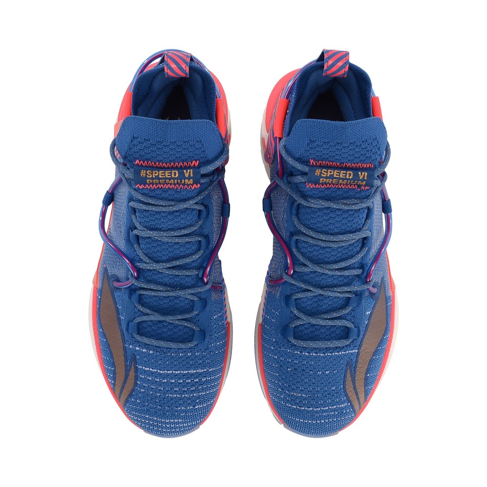 Li-Ning 2019 CJ MCCOLLUM SPEED VI Premium Baseketball Sneakers - Blue