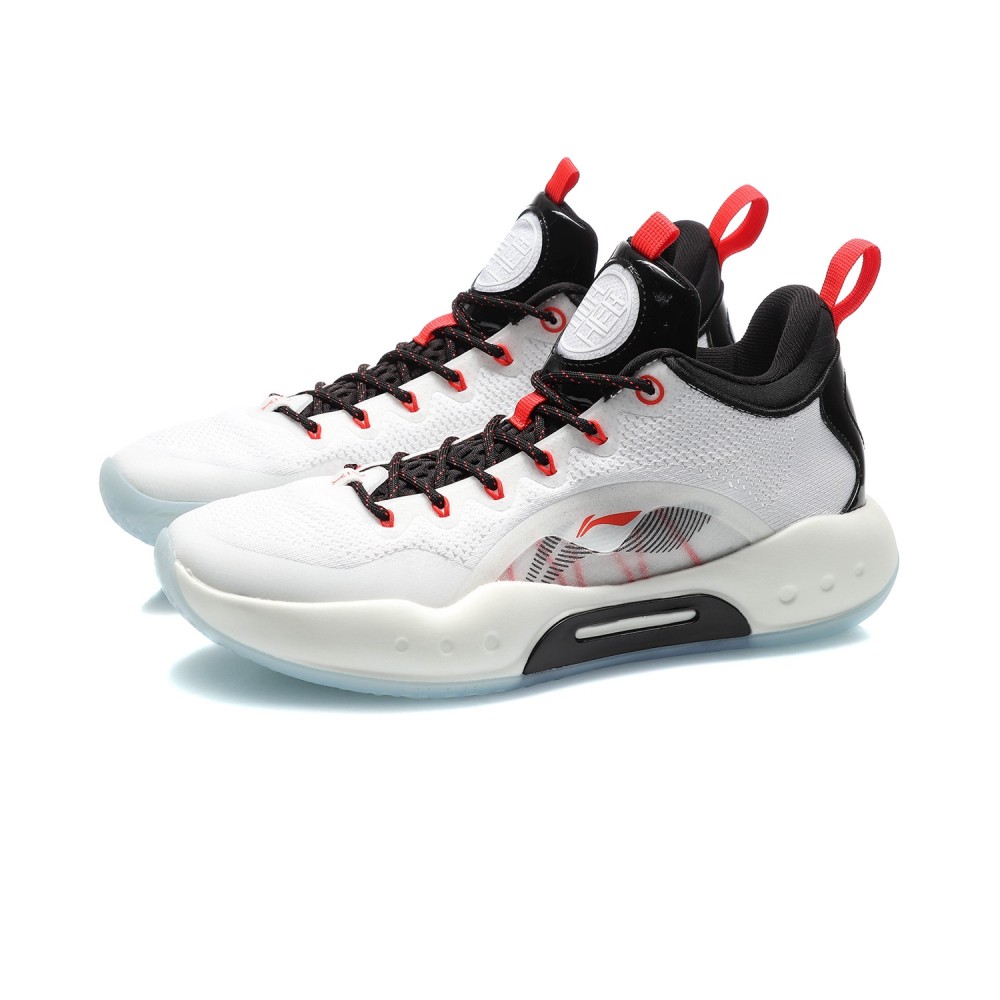 Li-Ning 2020 Yushuai XIV Low Men's Basketball Game Shoes - White/Black