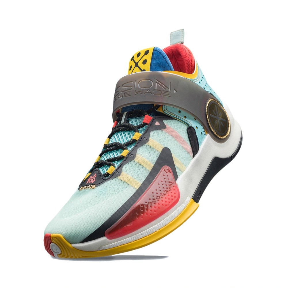 Li-Ning 2021 Way of Wade Fission VII Professional Basketball Game Shoes ...
