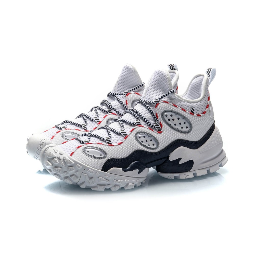 2019 Li-Ning COUNTERFLOW MONSTER EYE Men's Fashion Casual Shoes - White ...