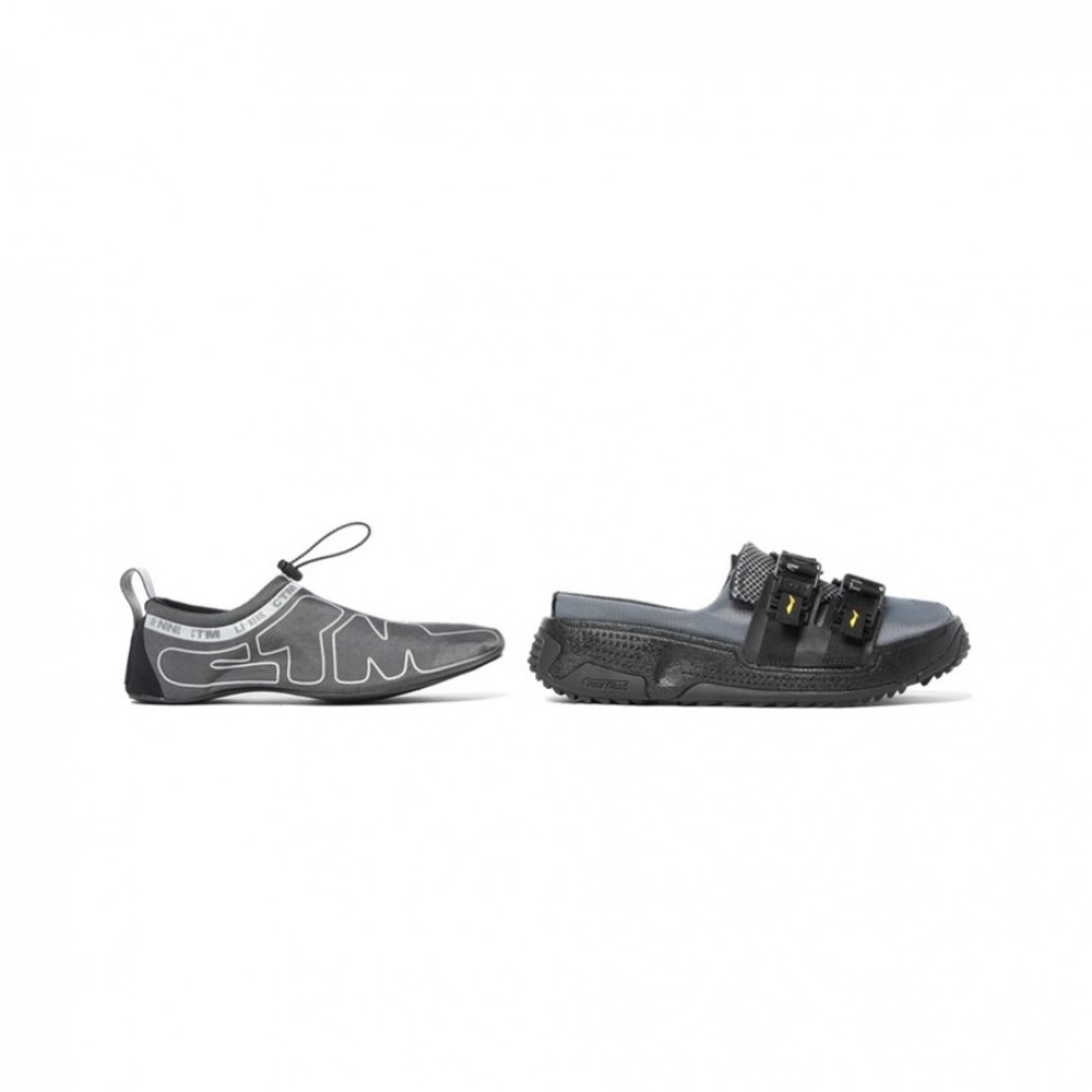 Chinatown Market X Li-Ning Pangu Bricks Men's Stylish Sandals - Black