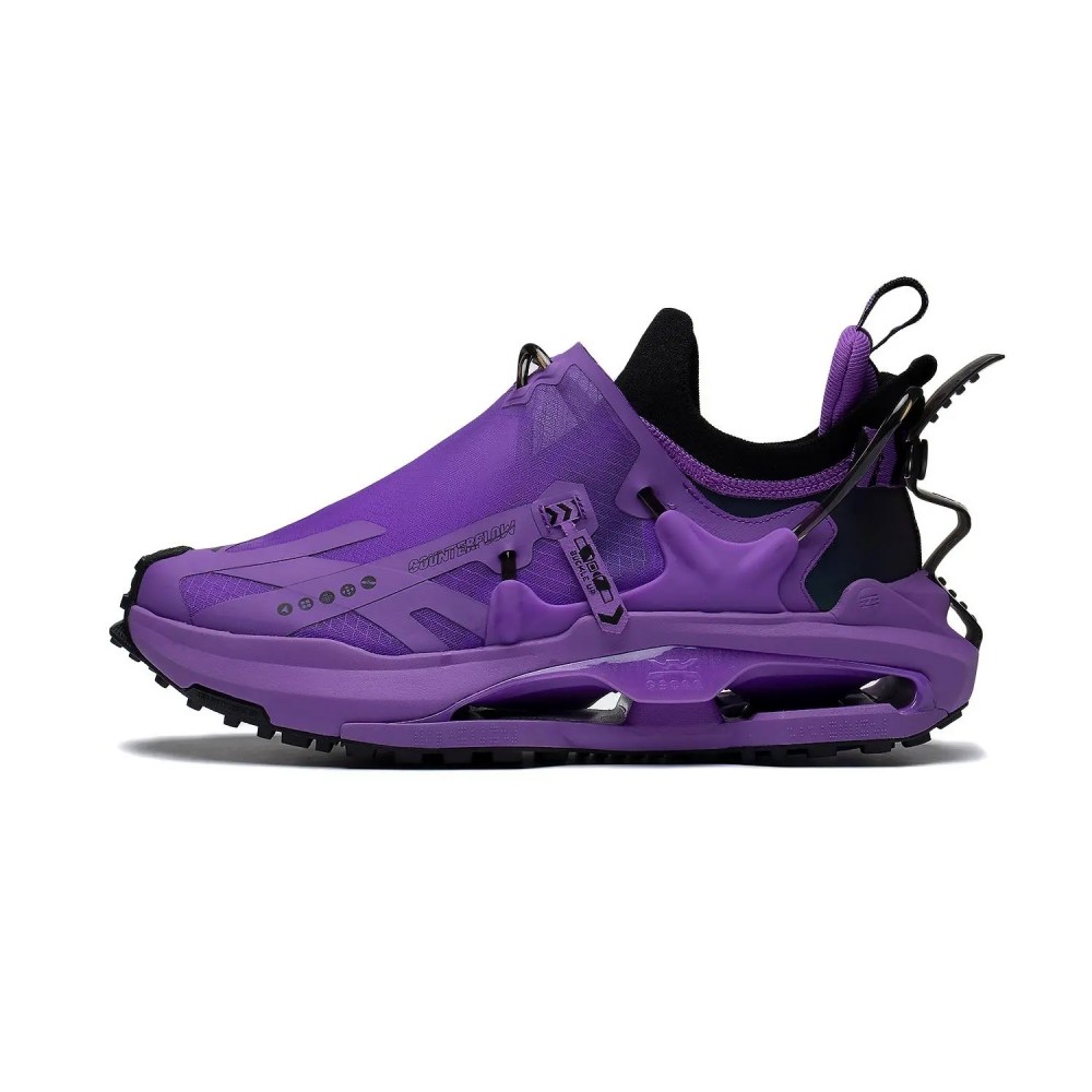 Li-Ning CF COUNTERFLOW SU Collection Xingshan 2.0 Men's Fashion Casual Shoes - Purple