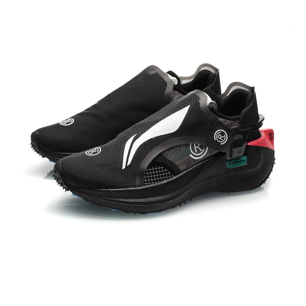 Paris Fashion Week China Li-Ning FW2020 Men's Running Shoes - Black