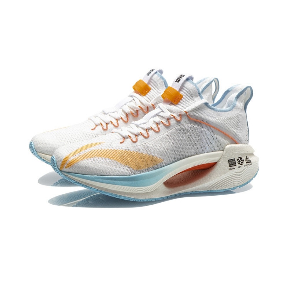 Li-Ning Boom 2021 New Colorway 绝影 Essential Men's Running Shoes - White ...