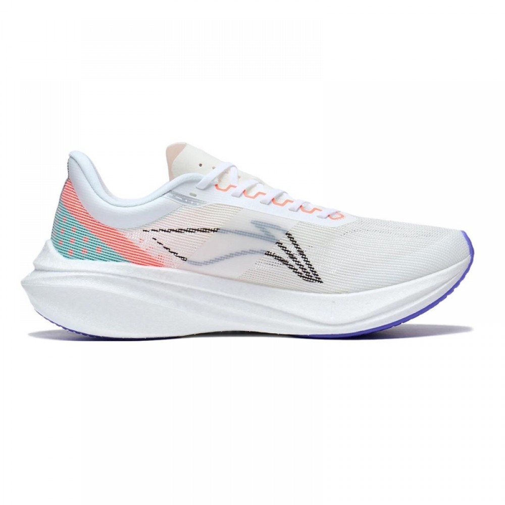 Li-Ning 飞电Feidian 3 CHALLENGER BOOM Men's Racing Shoes - White/Orange