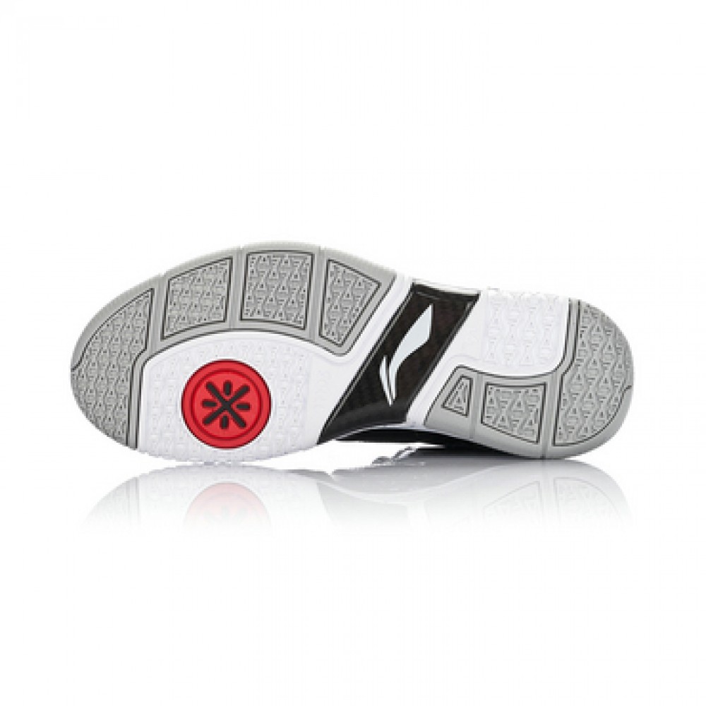 Li Ning WoW Way of Wade Warrior Basketball Sneakers - Black/ Cement Grey 