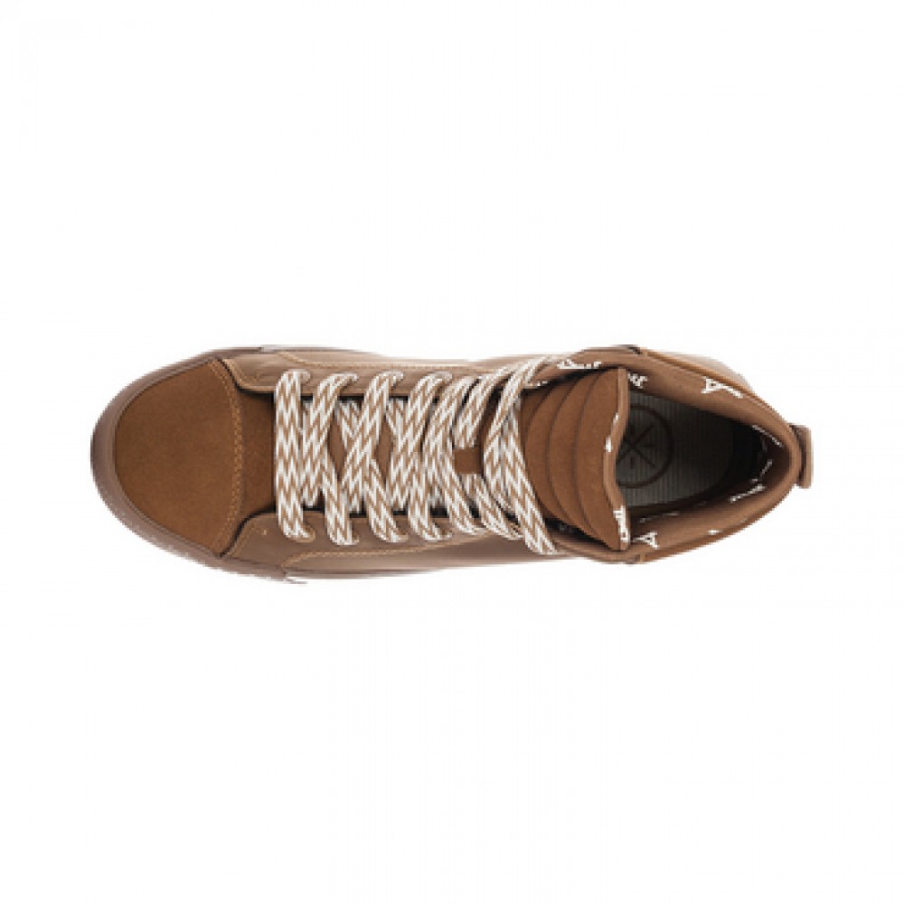 Li Ning WoW Wade Legend 84 Lifestylel Basketball Sneakers - Copper Brown /White 