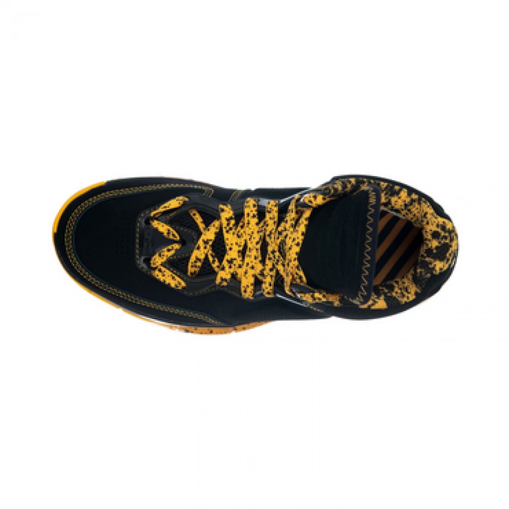 Li Ning WoW Way of Wade Caution Basketball Sneakers - Black/Yellow 