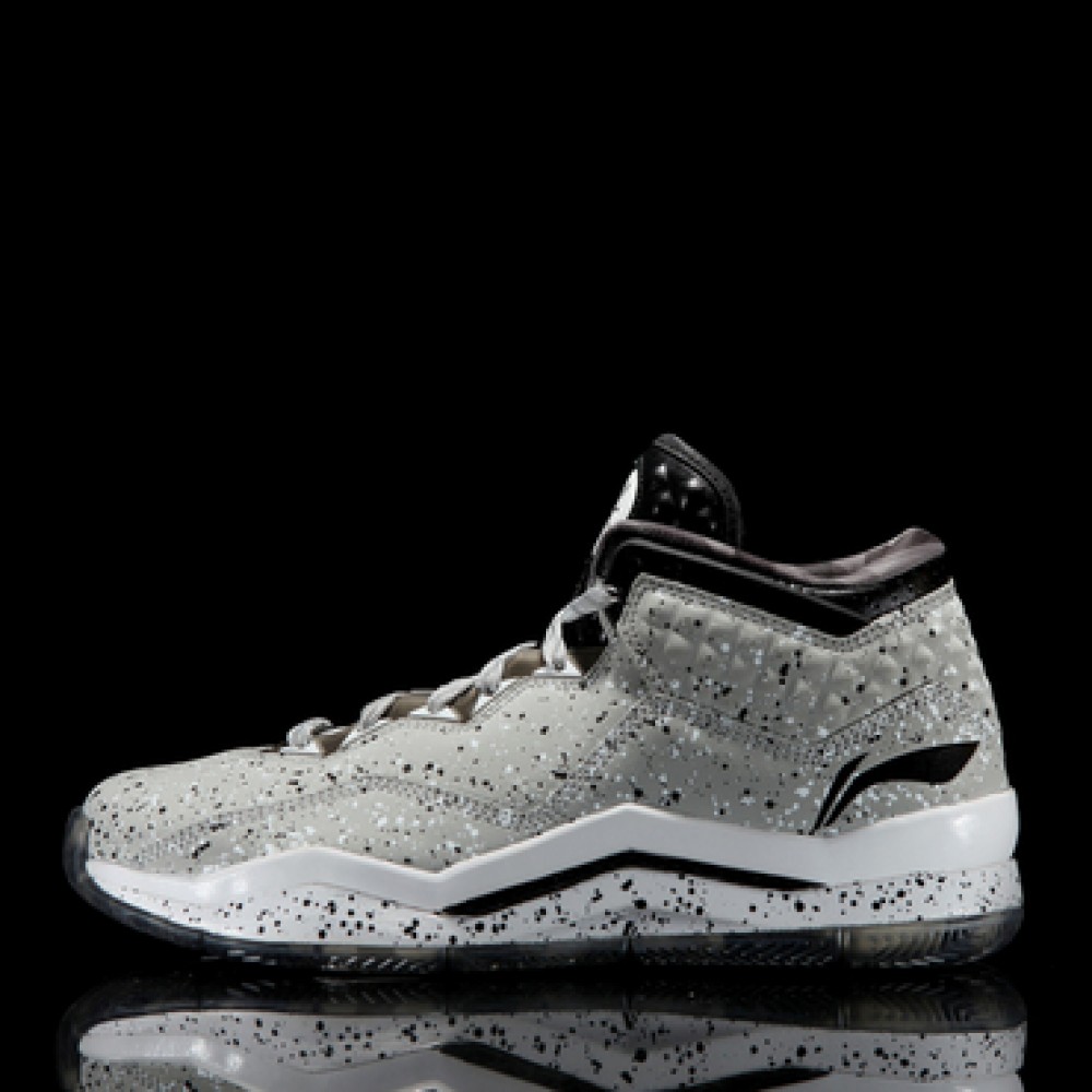 Li Ning WoW 3.0 Way of Wade 3 "Grey Boy"-Cool Grey/Black/White